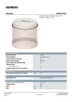 Datenblatt zu Siemens 8WD44200CE, EAN: 4011209497092