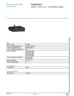 Datenblatt zu Schneider Electric RXM040W, EAN: 3389119404433 Datenblatt zu Schneider Electric RXM040W, EAN: 3389119404433