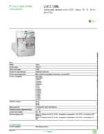 Datenblatt zu Schneider Electric LUCC12BL, EAN: 3389110364491 Datenblatt zu Schneider Electric LUCC12BL, EAN: 3389110364491