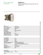 Datenblatt zu Schneider Electric ZB4BV003, EAN: 3389110889611