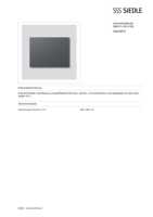 Datenblatt zu Siedle 200038973-00, EAN: 4015739389735 Datenblatt zu Siedle 200038973-00, EAN: 4015739389735