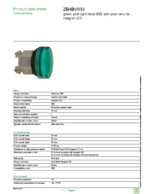 Datenblatt zu Schneider Electric ZB4BV033, EAN: 3389110895001