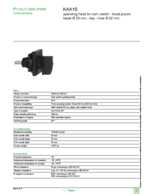 Datenblatt zu Schneider Electric KAA1S, EAN: 3389110475647