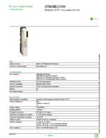 Datenblatt zu Schneider Electric STBXBE2100K, EAN: 3595863949230