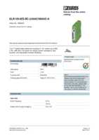 Datenblatt zu Phoenix Contact 2900422, EAN: 4046356504683