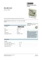 Datenblatt zu Phoenix Contact 2961037, EAN: 4017918087074