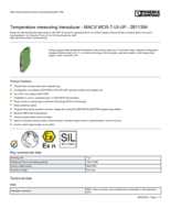 Datenblatt zu Phoenix Contact 2811394, EAN: 4046356520294