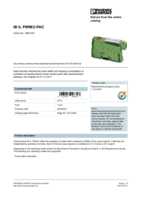 Datenblatt zu Phoenix Contact 2861632, EAN: 4017918948313