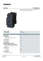 Datenblatt zu Siemens 3RT20252AL20, EAN: 4011209832541