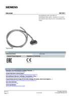 Datenblatt zu Siemens 3NY1911, EAN: 4011209006706 Datenblatt zu Siemens 3NY1911, EAN: 4011209006706