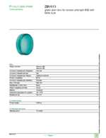 Datenblatt zu Schneider Electric ZBV013, EAN: 3389110099812