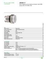 Datenblatt zu Schneider Electric ZB4BW17, EAN: 3389110120127