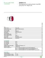 Datenblatt zu Schneider Electric ZB4BW143, EAN: 3389110889864