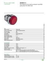 Datenblatt zu Schneider Electric ZB4BW14, EAN: 3389110889765