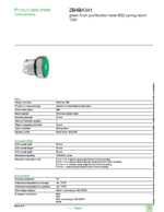 Datenblatt zu Schneider Electric ZB4BA341, EAN: 3389110887549