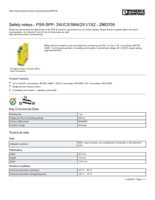 Datenblatt zu Phoenix Contact 2963705, EAN: 4017918904753 Datenblatt zu Phoenix Contact 2963705, EAN: 4017918904753