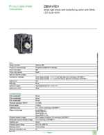 Datenblatt zu Schneider Electric ZB5AV5D1, EAN: 3389110908237