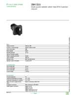 Datenblatt zu Schneider Electric ZB6CD22, EAN: 3389110776805