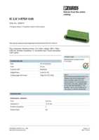 Datenblatt zu Phoenix Contact 1825514, EAN: 4017918049676 Datenblatt zu Phoenix Contact 1825514, EAN: 4017918049676
