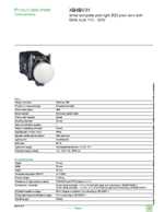 Datenblatt zu Schneider Electric XB4BV31, EAN: 3389110887211