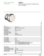 Datenblatt zu Schneider Electric ZB4BL1, EAN: 3389110887754