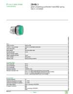 Datenblatt zu Schneider Electric ZB4BL3, EAN: 3389110887792