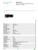 Datenblatt zu Schneider Electric XB6AA31B, EAN: 3389110764253