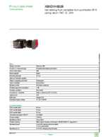 Datenblatt zu Schneider Electric XB6DW4B2B, EAN: 3389110763843
