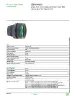 Datenblatt zu Schneider Electric ZB5AW933, EAN: 3389110924336