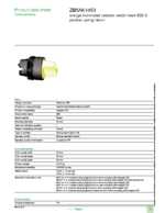 Datenblatt zu Schneider Electric ZB5AK1453, EAN: 3389110906189