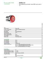 Datenblatt zu Schneider Electric ZB4BL432, EAN: 3389110887839