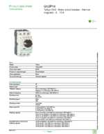 Datenblatt zu Schneider Electric GV2P14, EAN: 3389110213492