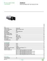 Datenblatt zu Schneider Electric ZB4BG8, EAN: 3389110889291
