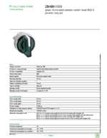 Datenblatt zu Schneider Electric ZB4BK1333, EAN: 3389110890723