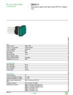 Datenblatt zu Schneider Electric ZB6DV3, EAN: 3389110775655