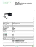 Datenblatt zu Schneider Electric ZB5AFDC, EAN: 3389110905427