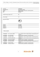 Datenblatt zu Weidmüller 0249000000, EAN: 4008190129507