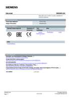 Datenblatt zu Siemens 3SB29083AA, EAN: 4011209028920