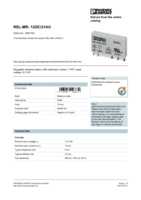 Datenblatt zu Phoenix Contact 2961163, EAN: 4017918146870