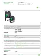 Datenblatt zu Schneider Electric LV429242, EAN: 3606480019319 Datenblatt zu Schneider Electric LV429242, EAN: 3606480019319