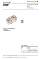 Datenblatt zu Weidmüller 8693790000, EAN: 4032248365258
