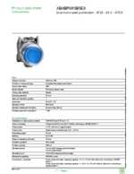 Datenblatt zu Schneider Electric XB4BP683B5EX, EAN: 3389118030800