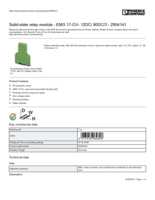 Datenblatt zu Phoenix Contact 2954141, EAN: 4017918084806