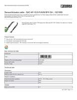 Datenblatt zu Phoenix Contact 1521999, EAN: 4017918968946 Datenblatt zu Phoenix Contact 1521999, EAN: 4017918968946