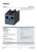 Datenblatt zu Siemens 3RH29111AA10, EAN: 4011209830028