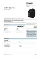 Datenblatt zu Phoenix Contact 1527883, EAN: 4017918980955 Datenblatt zu Phoenix Contact 1527883, EAN: 4017918980955