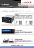 Datenblatt zu EasyRaid ER-M2S600