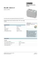 Datenblatt zu Phoenix Contact 2961257, EAN: 4017918163525