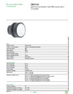 Datenblatt zu Schneider Electric ZB5AA8, EAN: 3389110904772