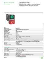 Datenblatt zu Schneider Electric XB4BW73731B5, EAN: 3389119043601